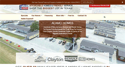 Desktop Screenshot of alamohomes.net