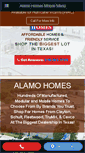 Mobile Screenshot of alamohomes.net