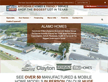Tablet Screenshot of alamohomes.net